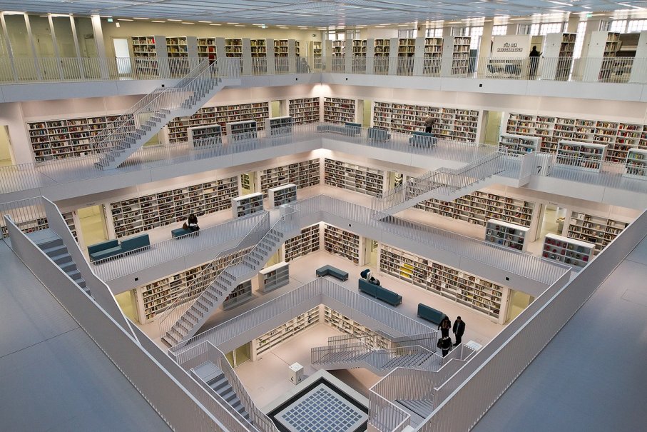 Городская библиотека Штутгарта